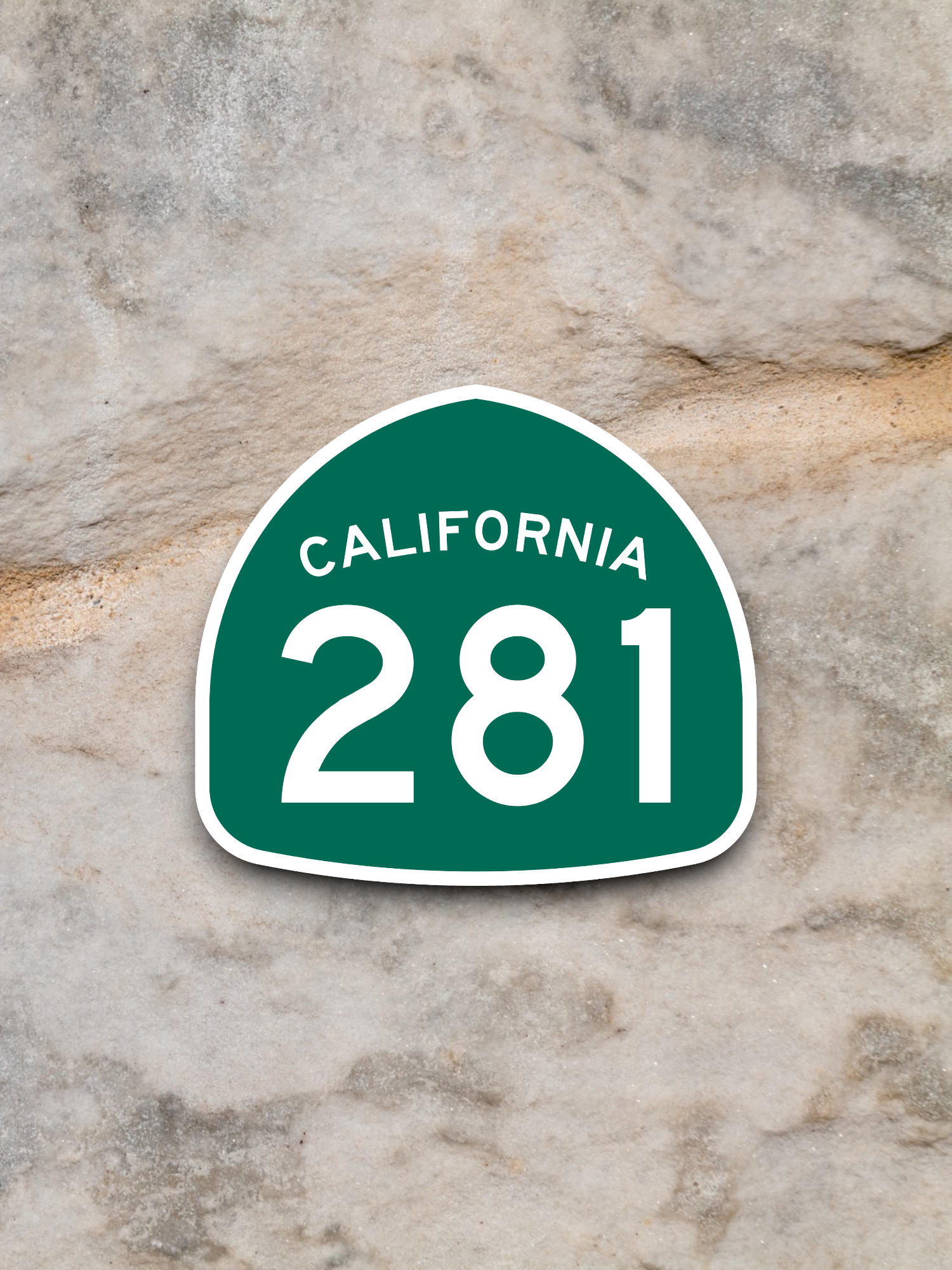 California State Route 281 Sticker