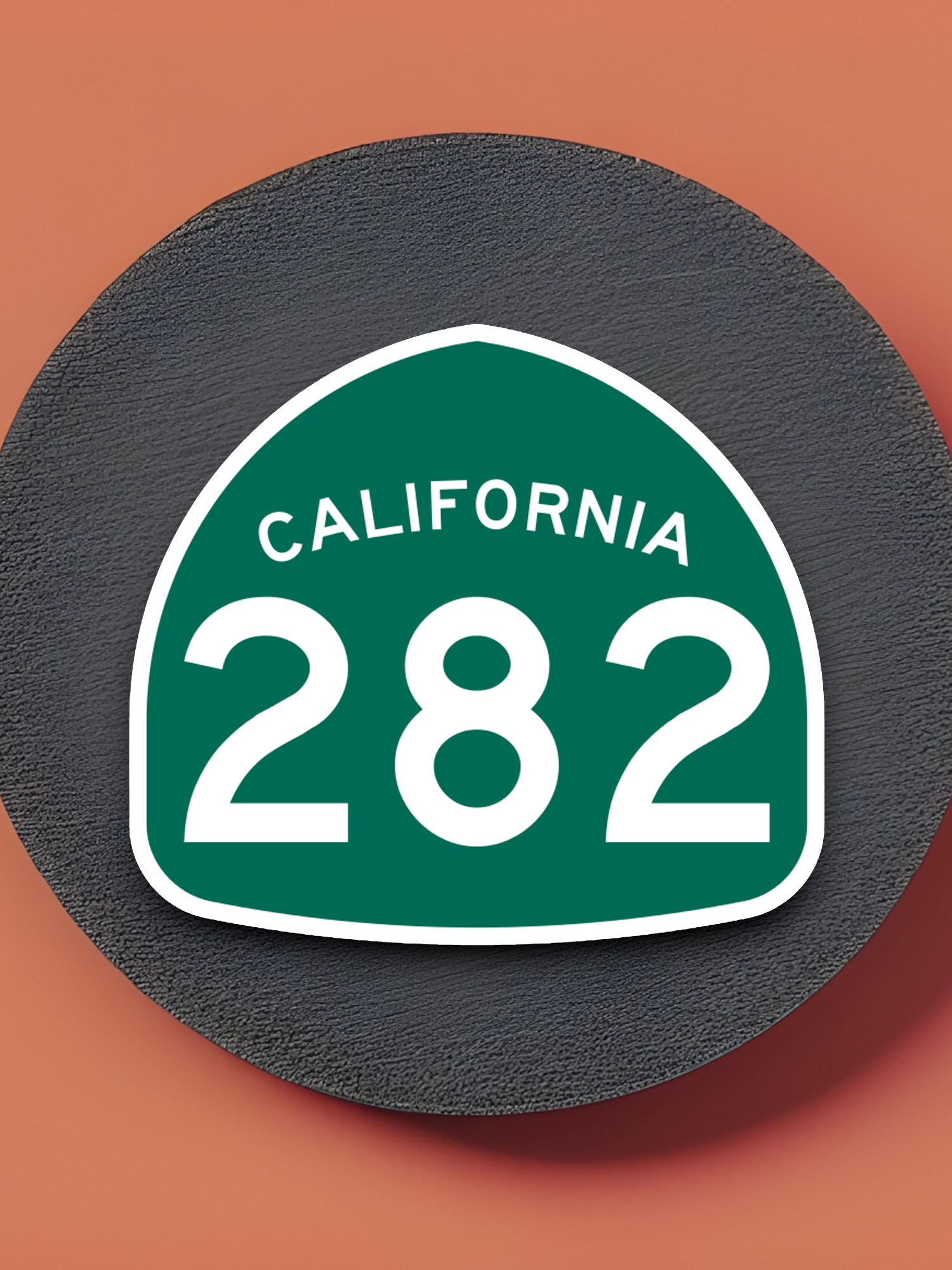 California State Route 282 Road Sign Sticker