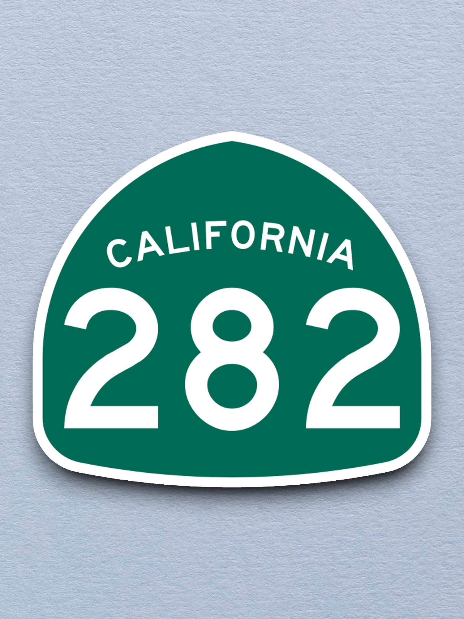California State Route 282 Road Sign Sticker
