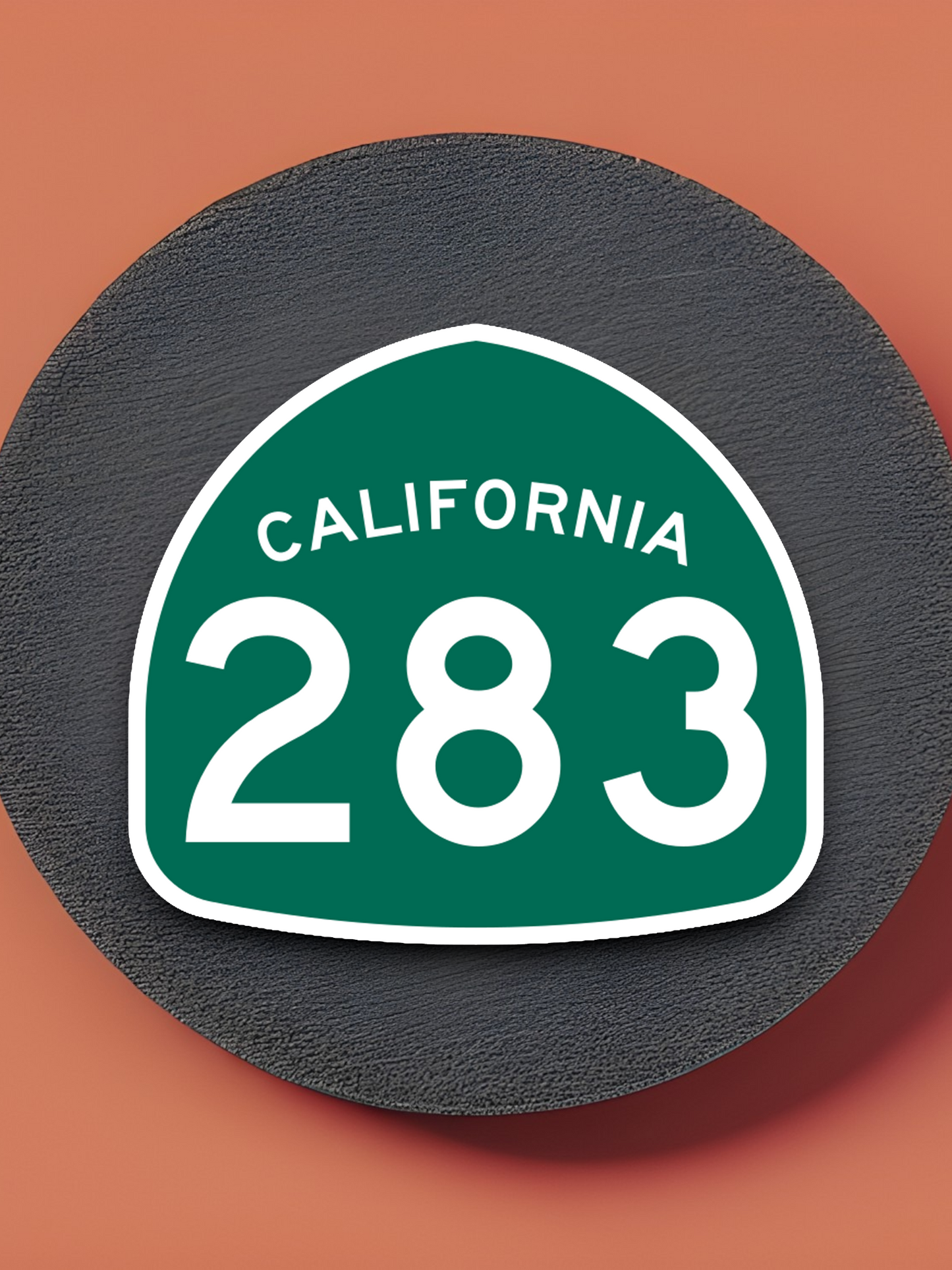California State Route 283 Road Sign Sticker