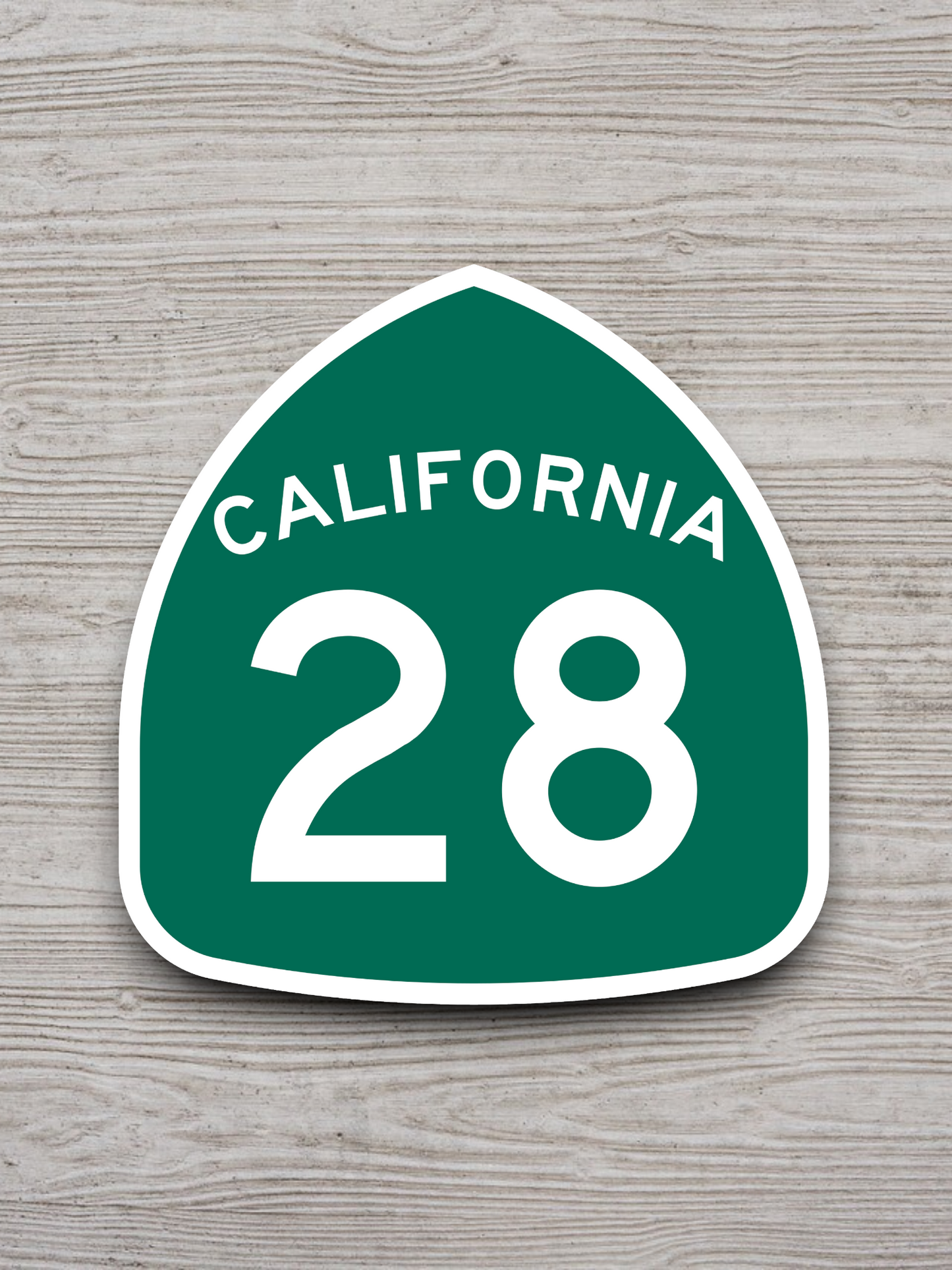California State Route 28 Sticker