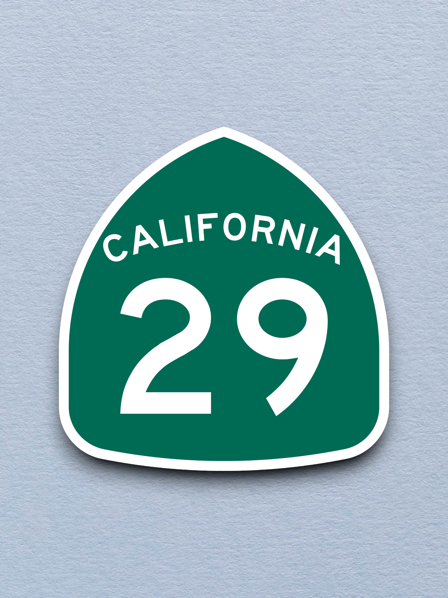 California State Route 29 Sticker