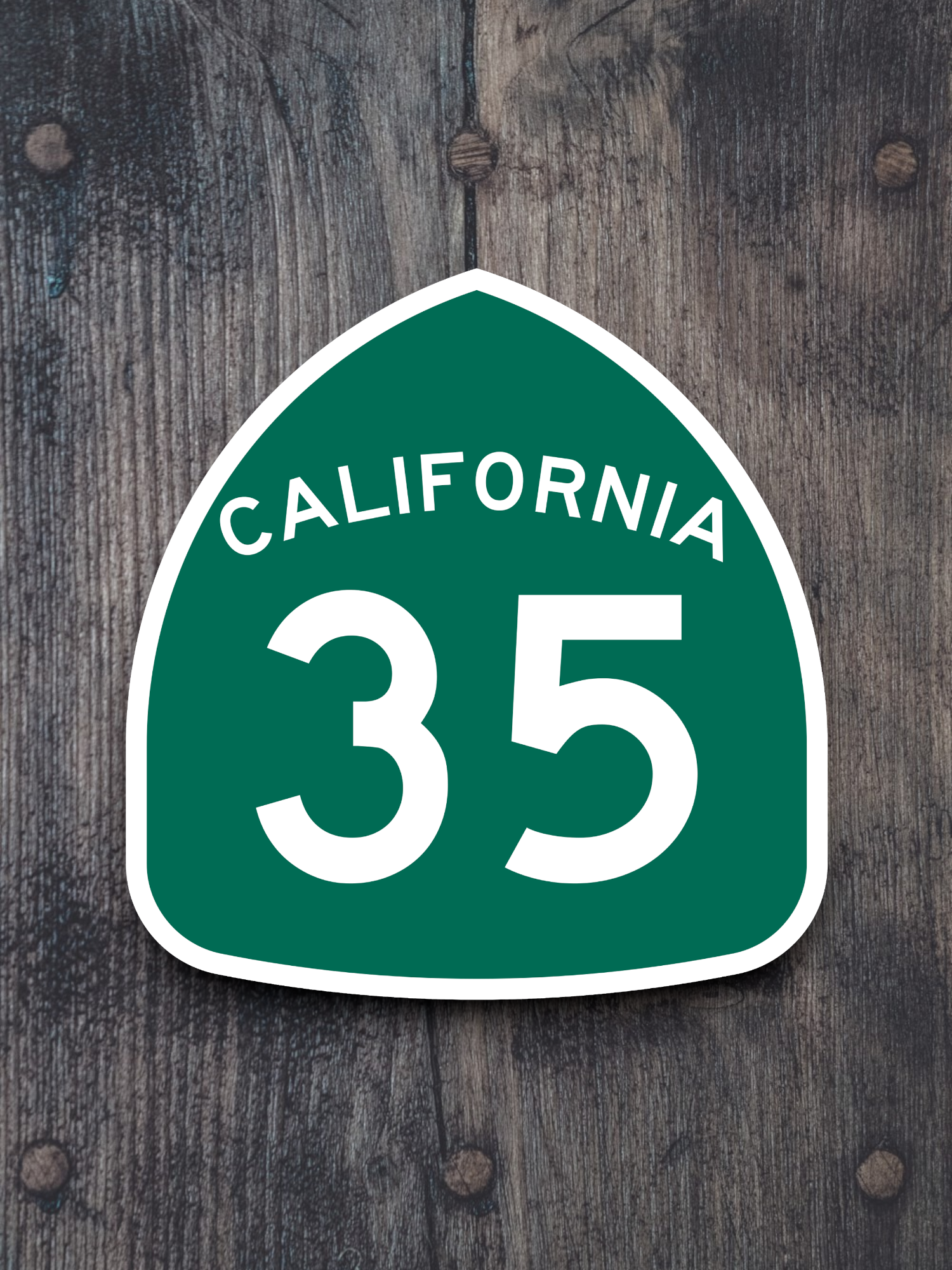 California State Route 35 Sticker