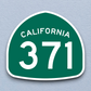 California State Route 371 Sticker