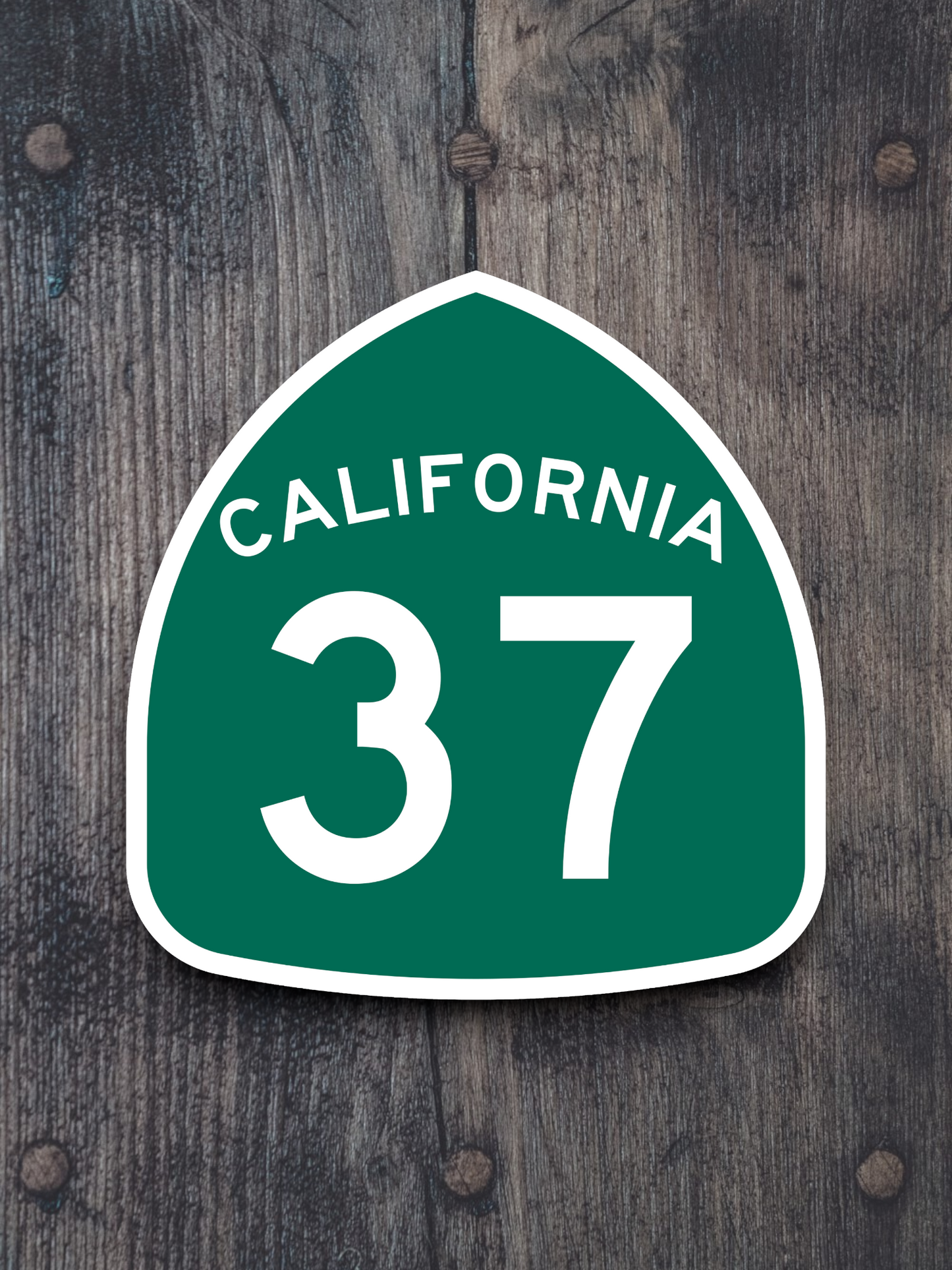 California State Route 37 Sticker