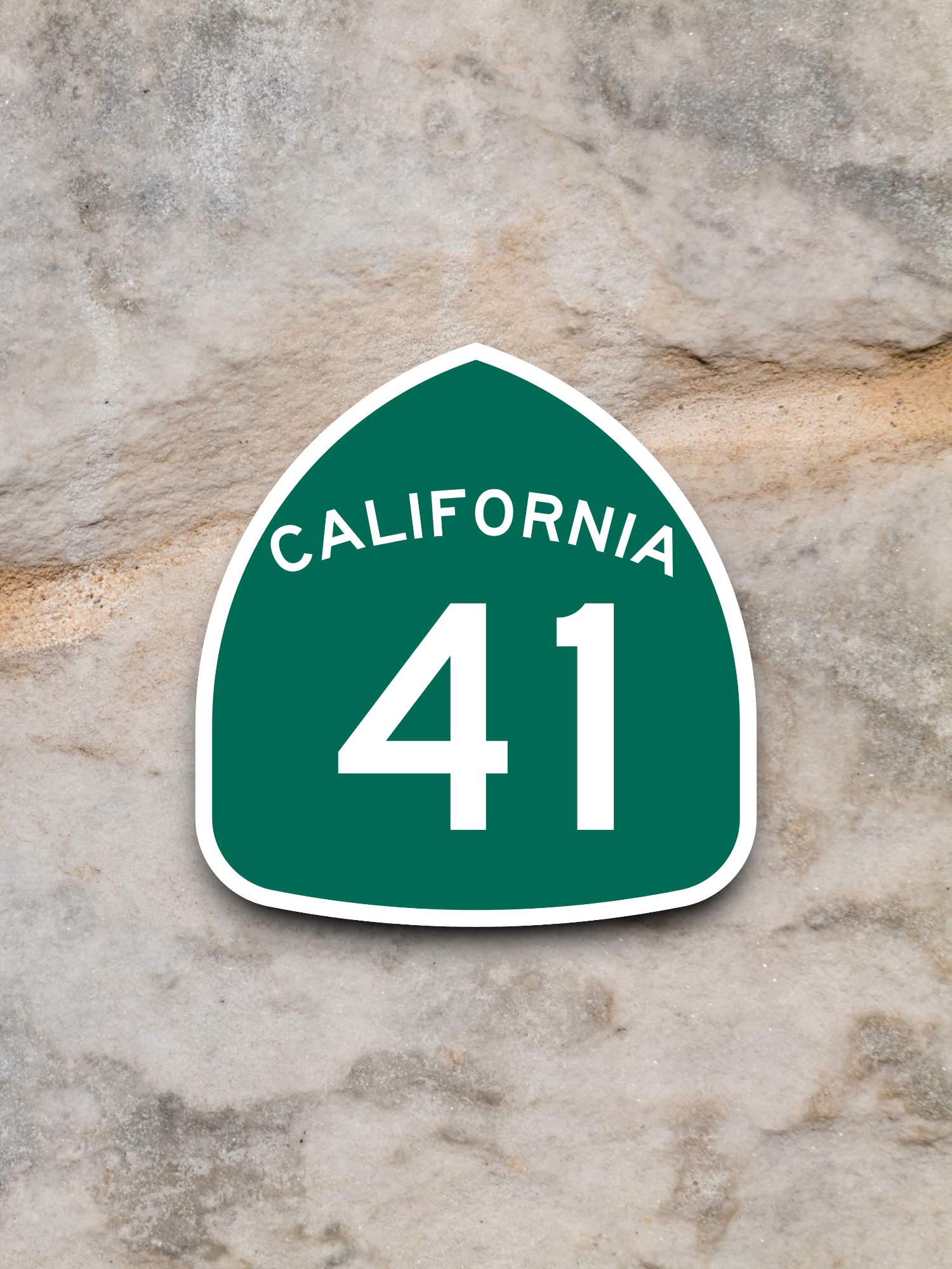 California State Route 41 Sticker