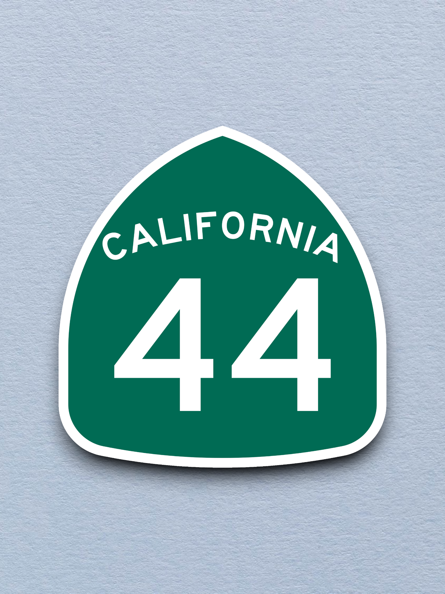 California State Route 44 Sticker
