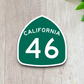 California State Route 46 Sticker