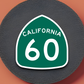 California State Route 60 Sticker