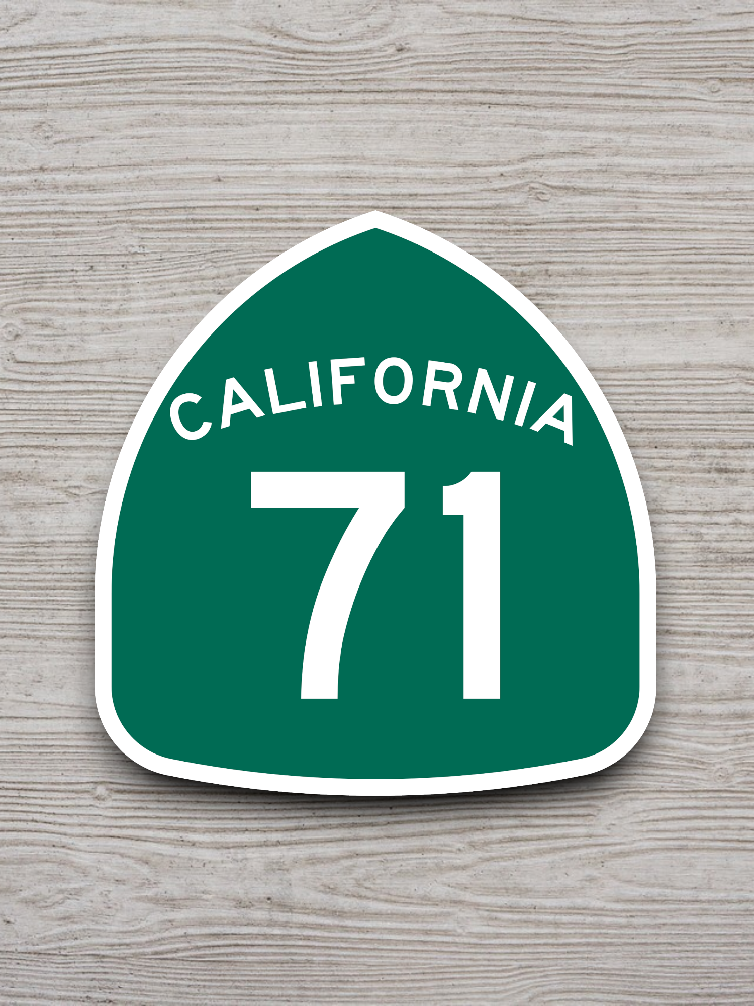 California State Route 71 Sticker