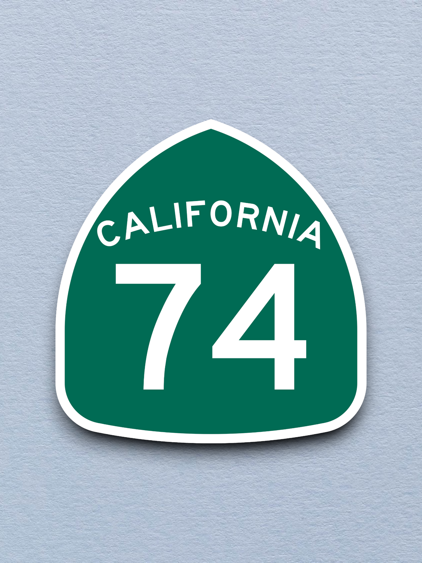 California State Route 74 Sticker