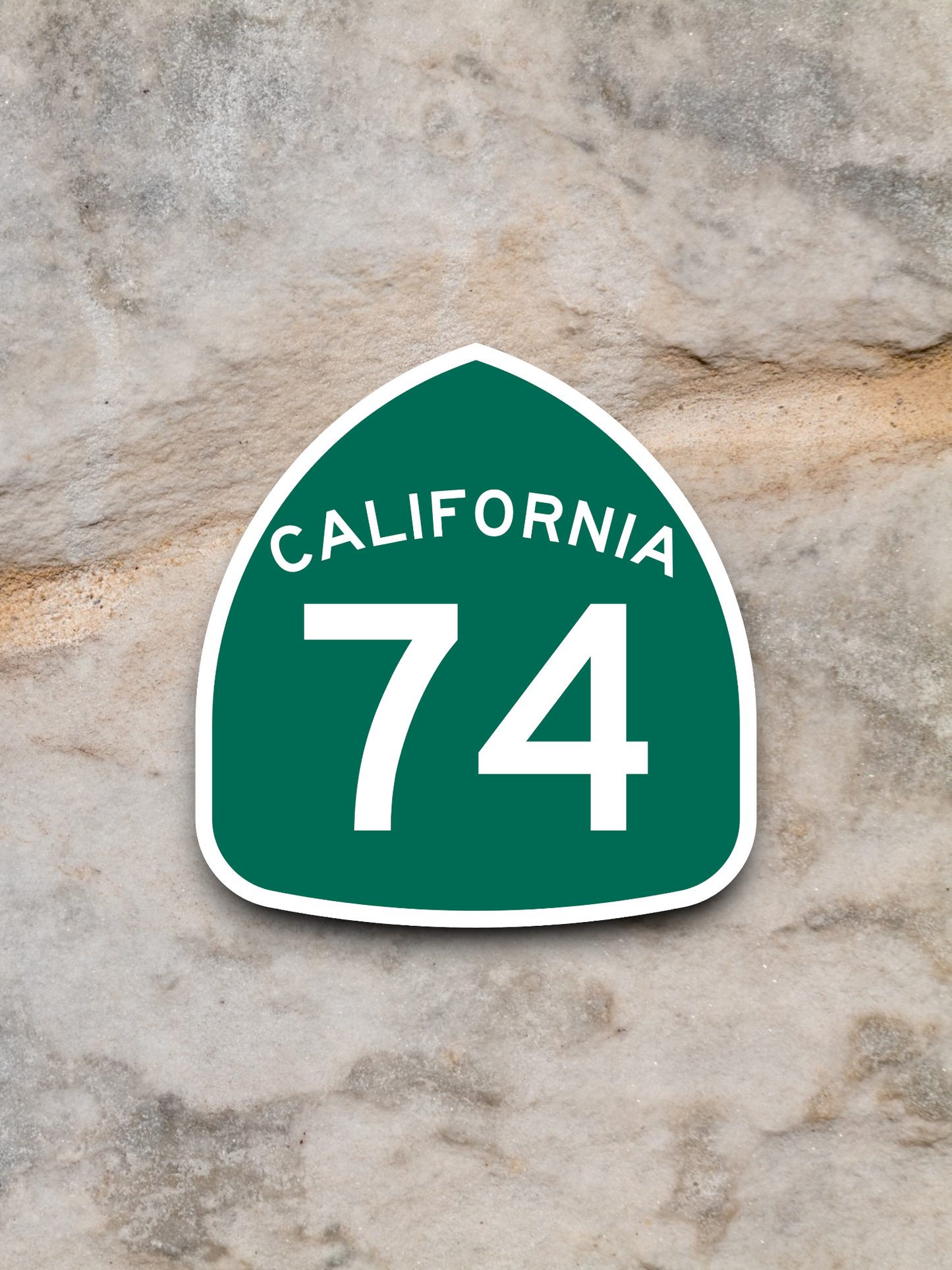 California State Route 74 Sticker
