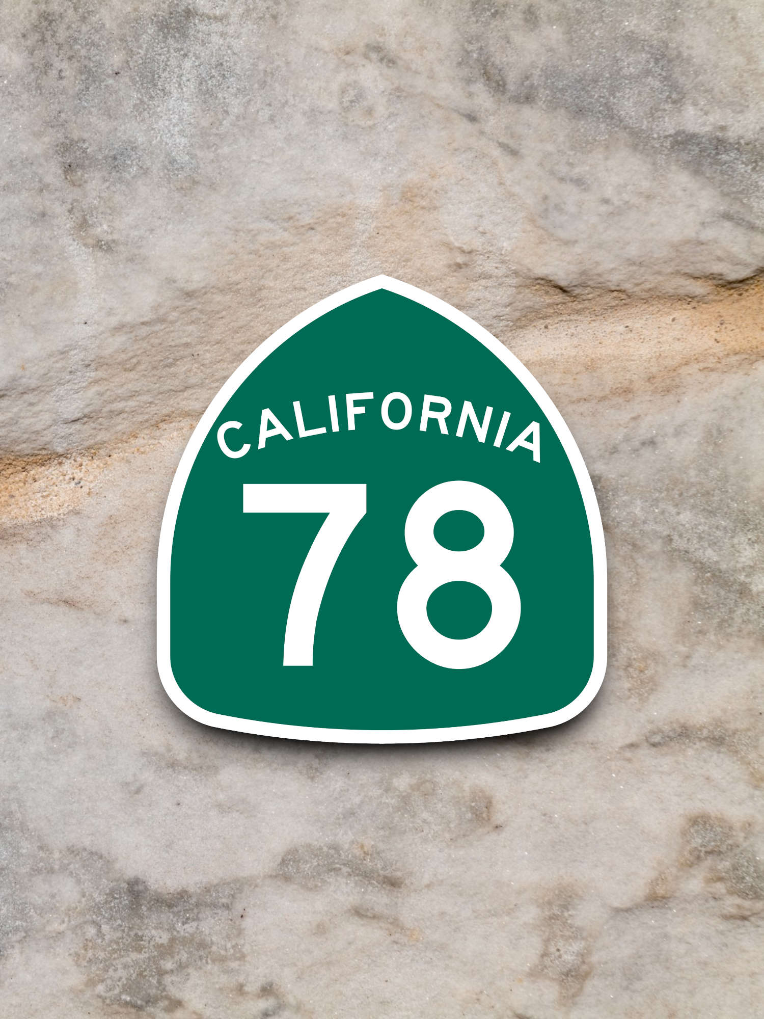 California State Route 78 Sticker