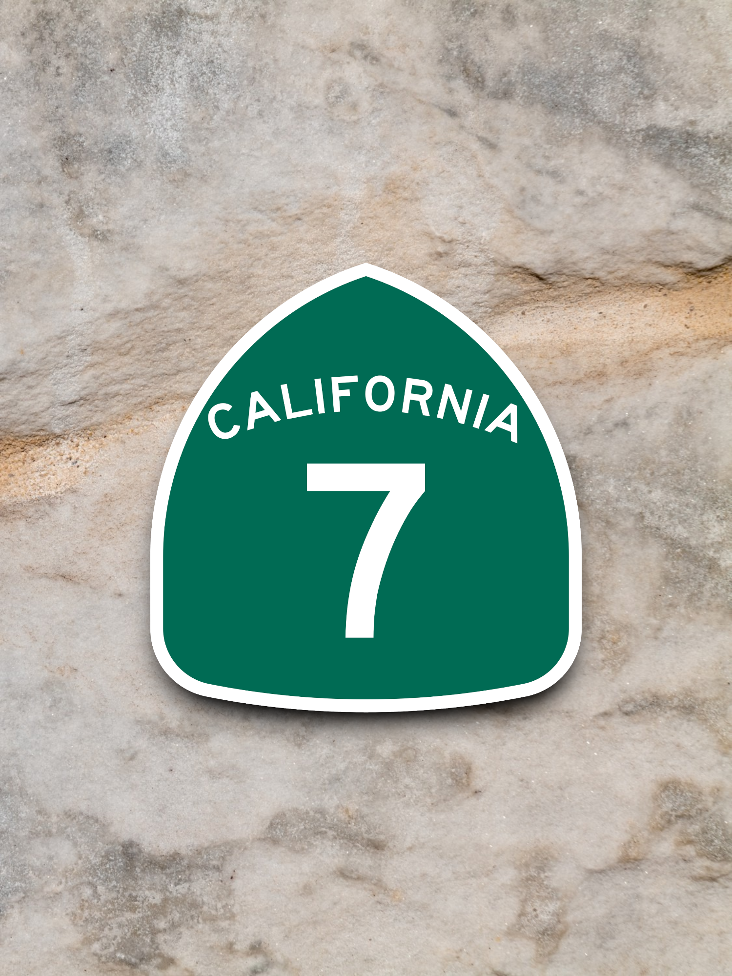 California State Route 7 Sticker