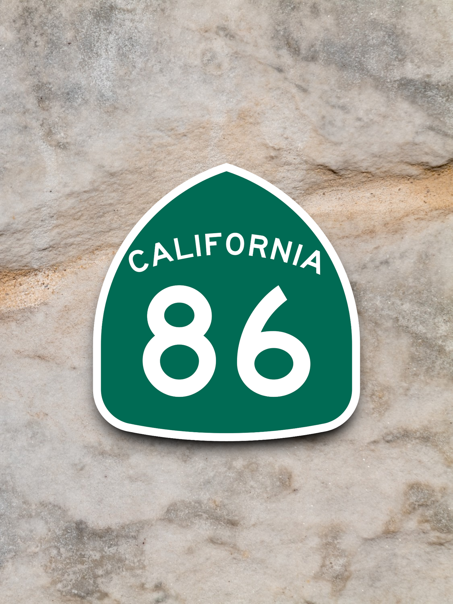 California State Route 86 Sticker