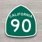 California State Route 90 Sticker