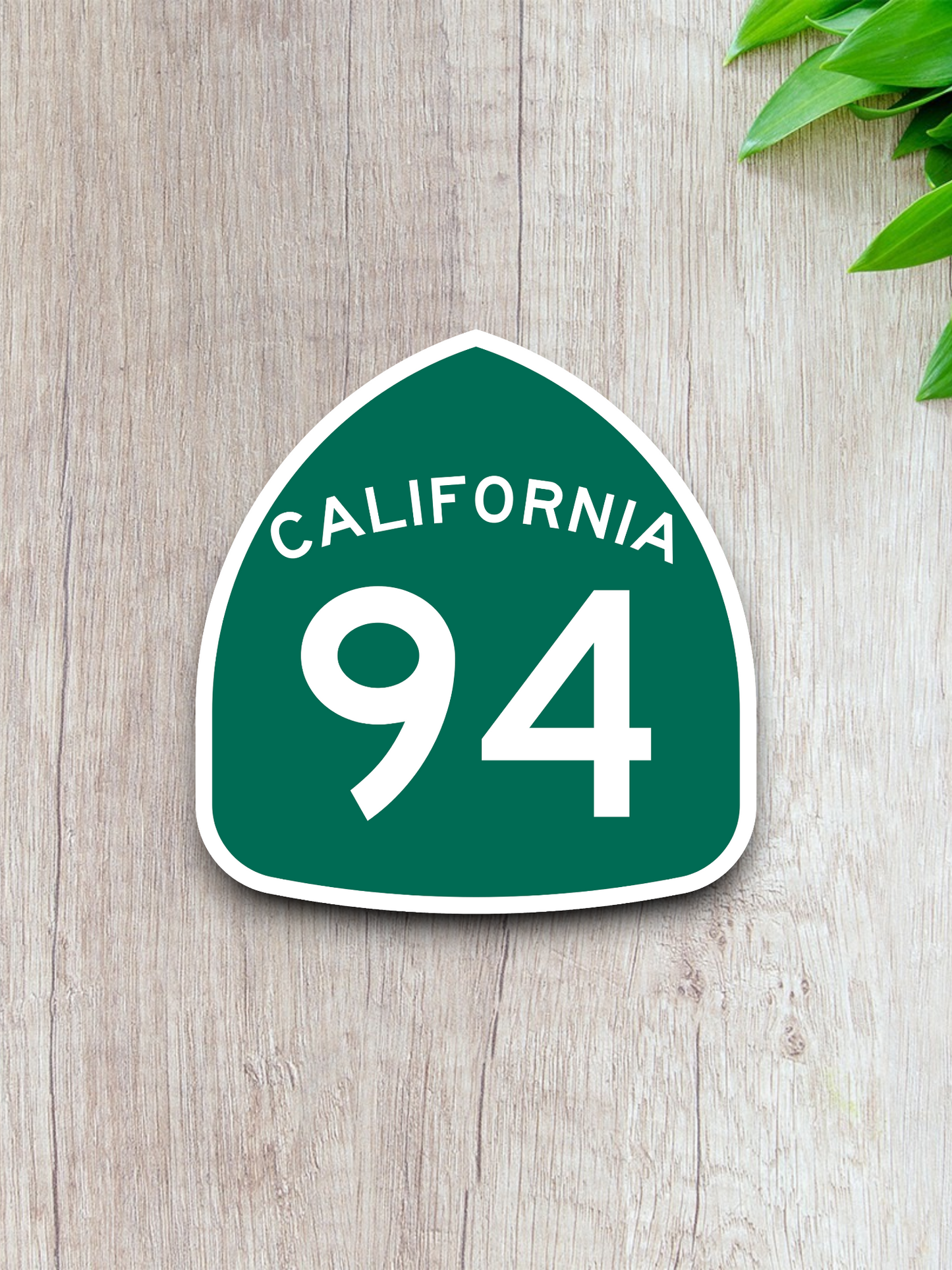 California State Route 94 Road Sign Sticker