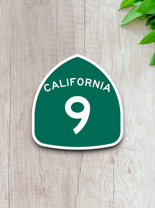 California State Route 9 Sticker