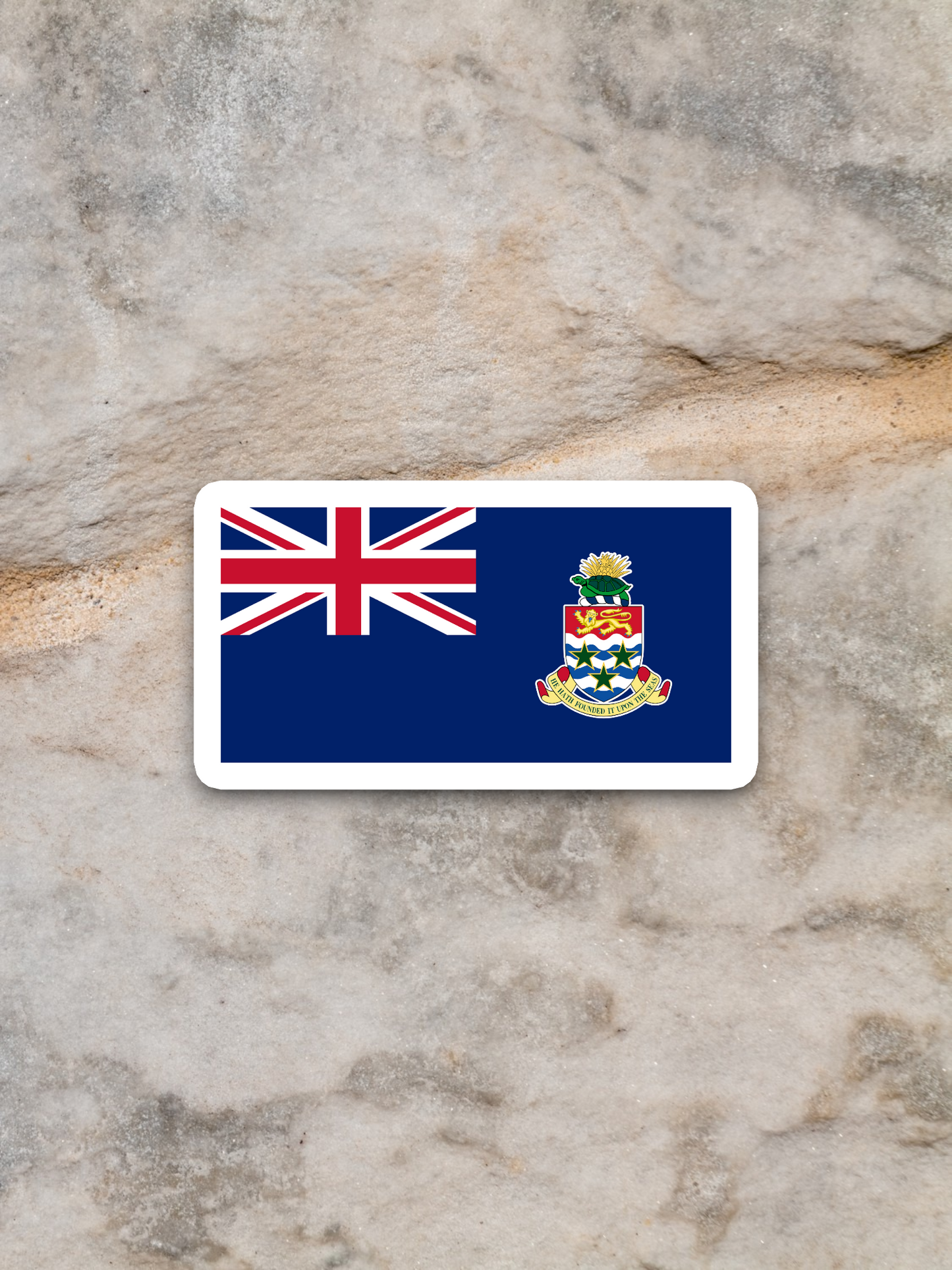 Cayman Islands Flag - International Country Flag Sticker