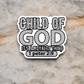 Child of God It's a Royalty Thing - Version 01 - Faith Sticker