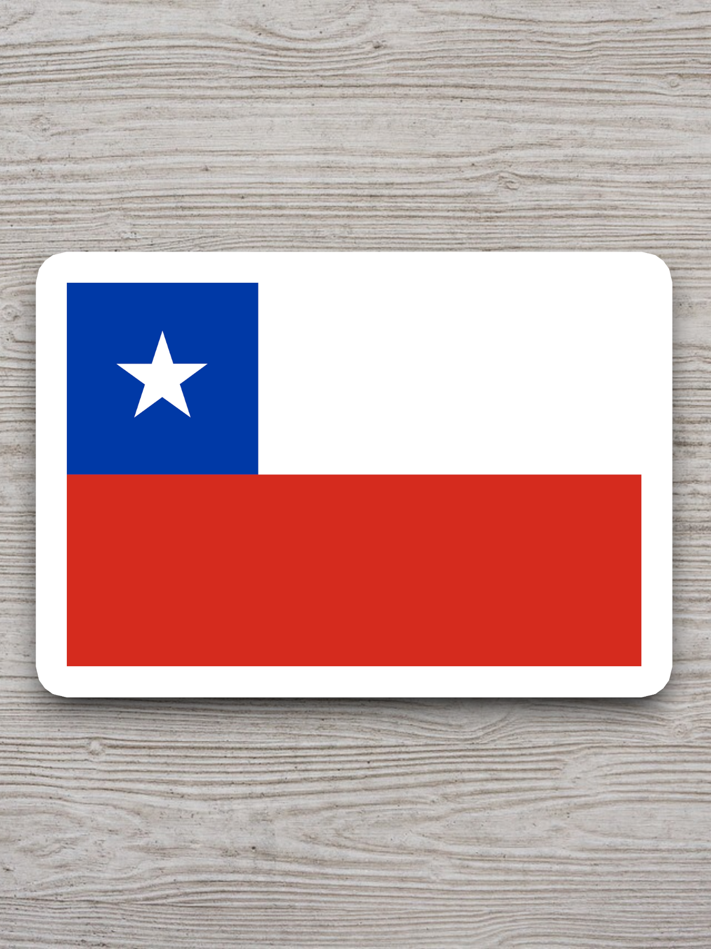 Chile Flag - International Country Flag Sticker