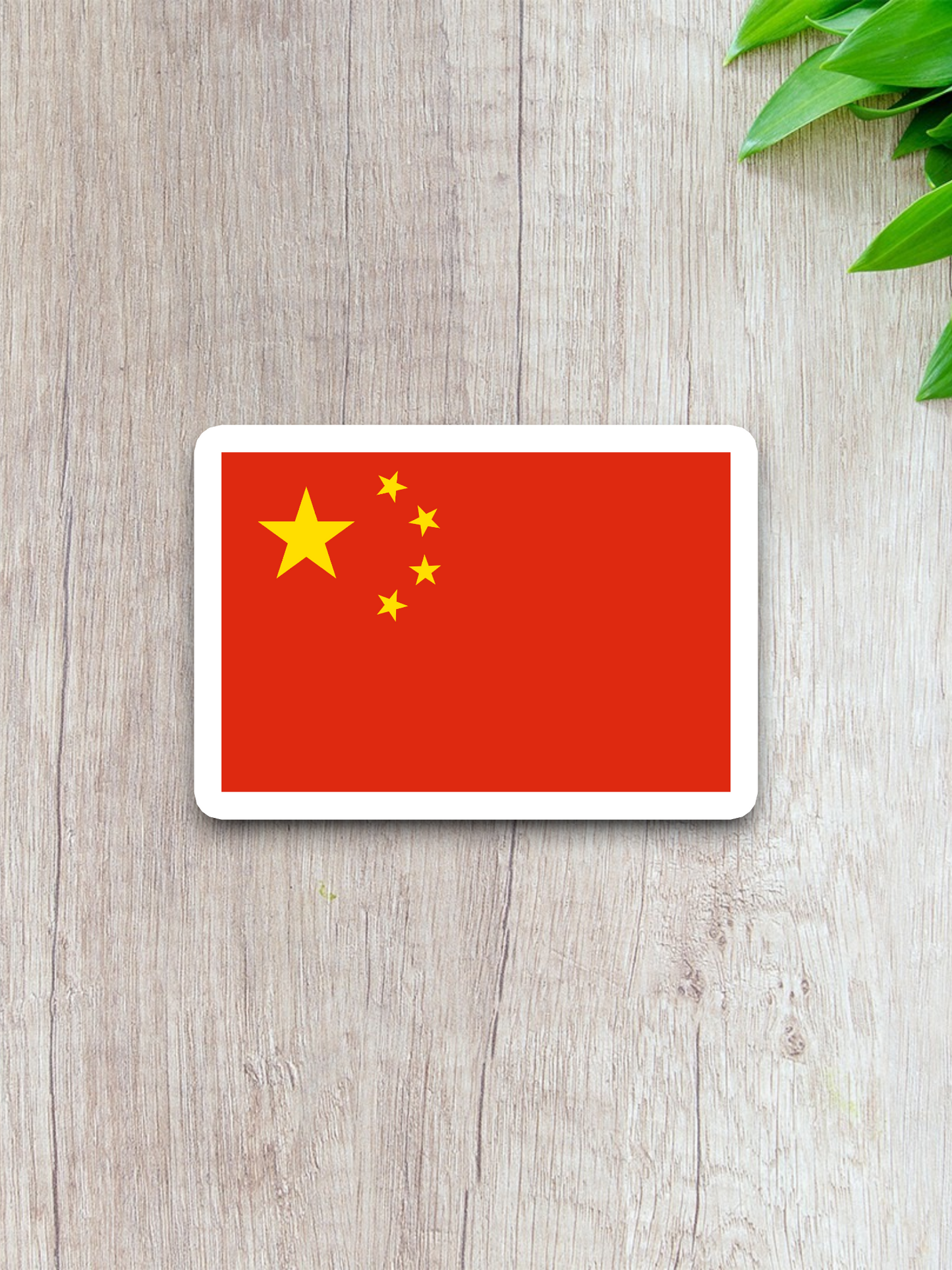 China Flag - International Country Flag Sticker