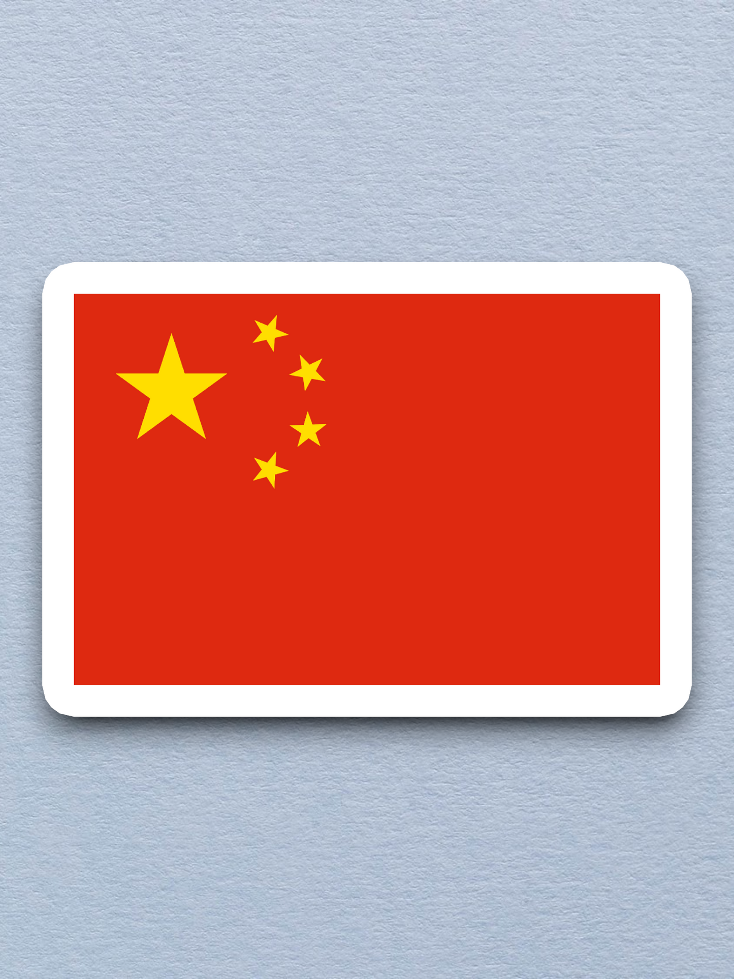 China Flag - International Country Flag Sticker