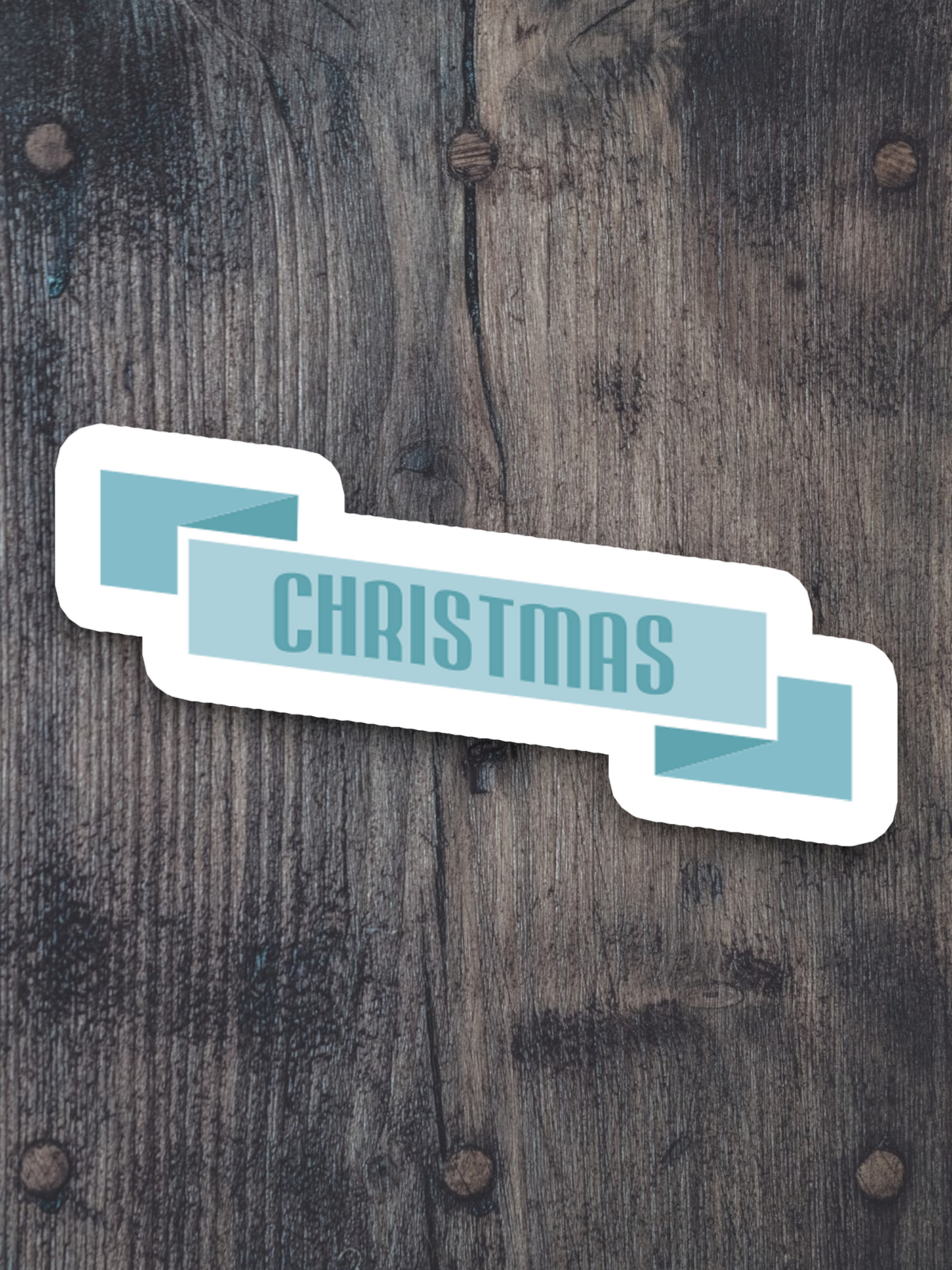 Christmas Banner Sticker