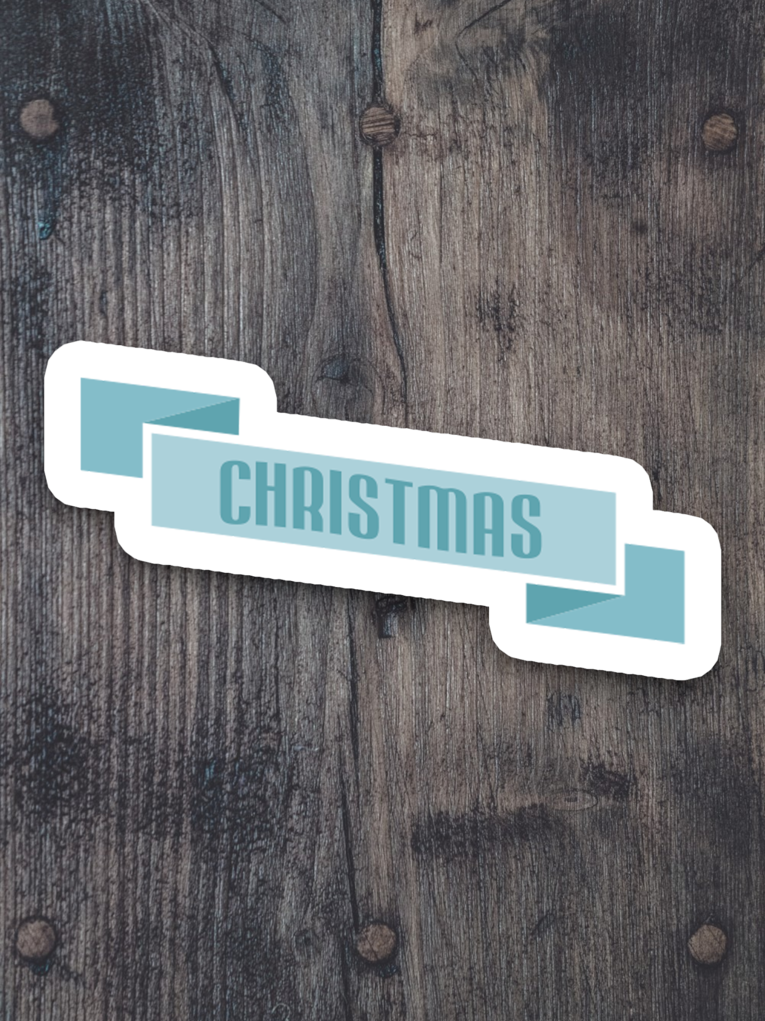 Christmas Banner Sticker