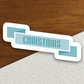 Christmas Banner Sticker