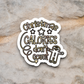 Christmas Calories Don't Count Version 2 Holiday Sticker