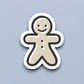 Christmas Gingerbread Man Sticker