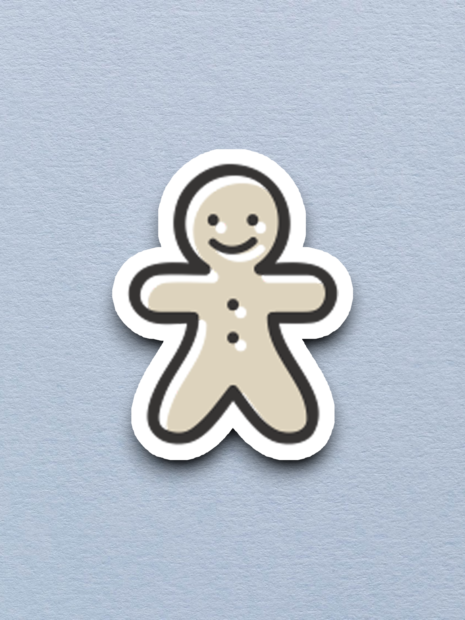 Christmas Gingerbread Man Sticker