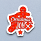 Christmas Joy Version 2 Holiday Sticker