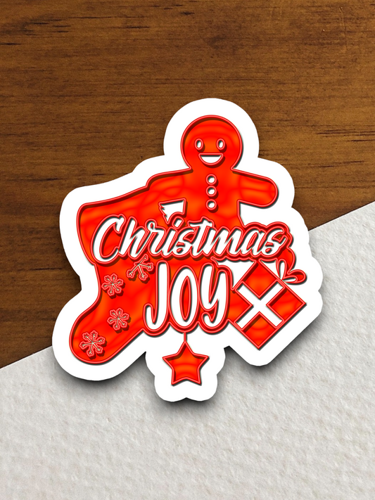 Christmas Joy  2 Holiday Sticker