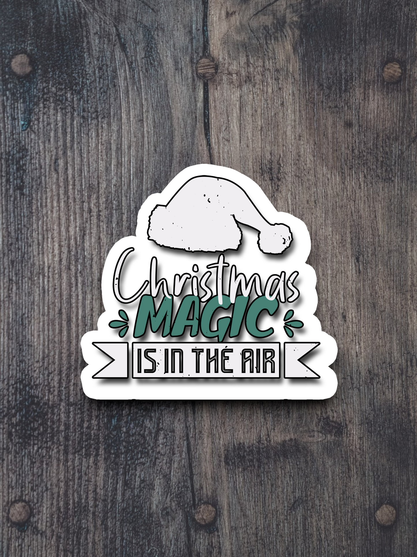 Christmas Magic is in the Air Sticker