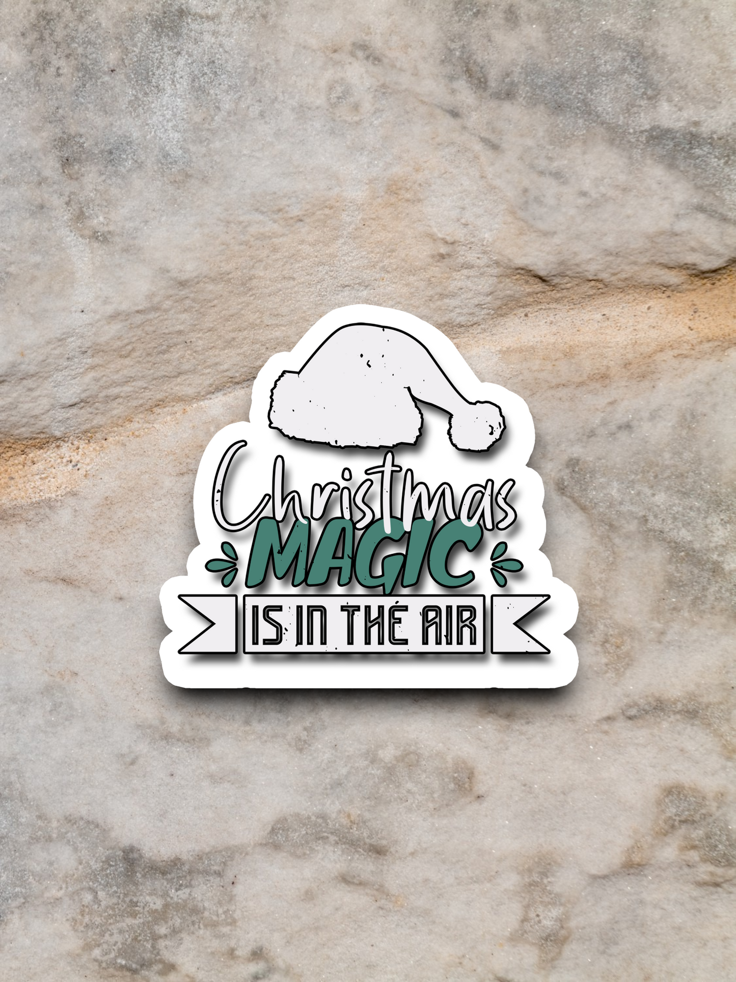 Christmas Magic is in the Air Sticker