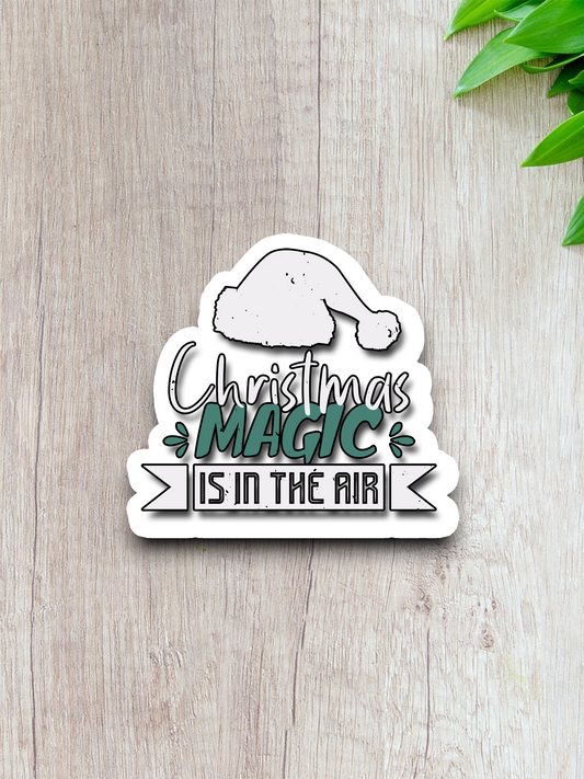 Christmas Magic is in the Air Sticker