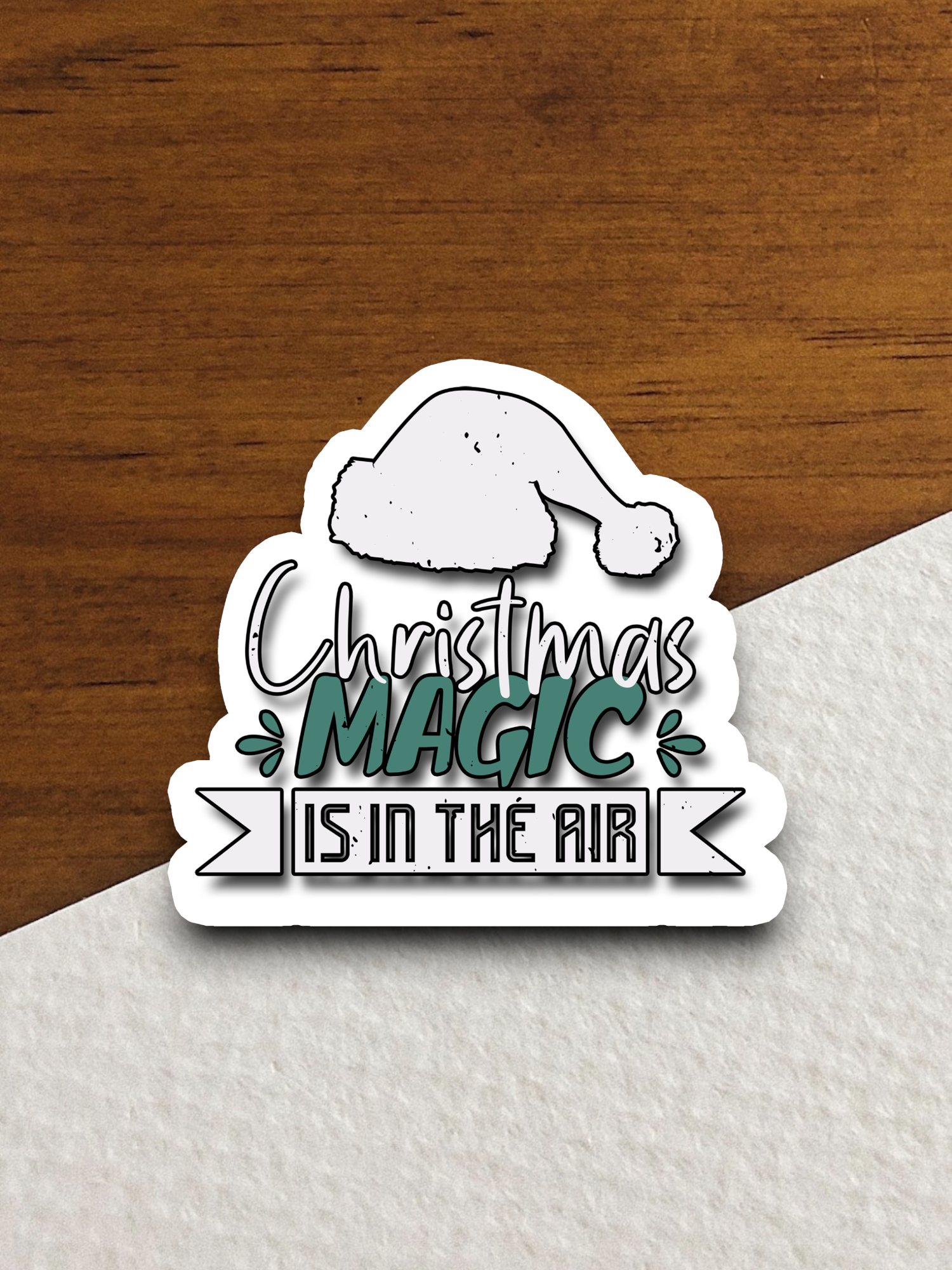 Christmas Magic is in the Air Sticker