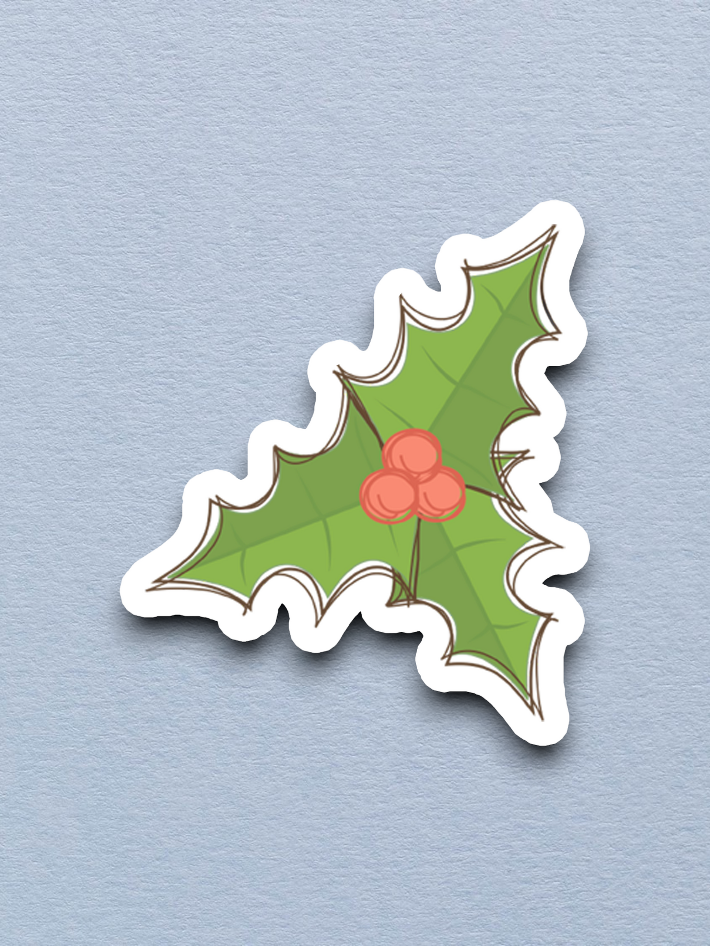 Christmas Mistletoe Sticker