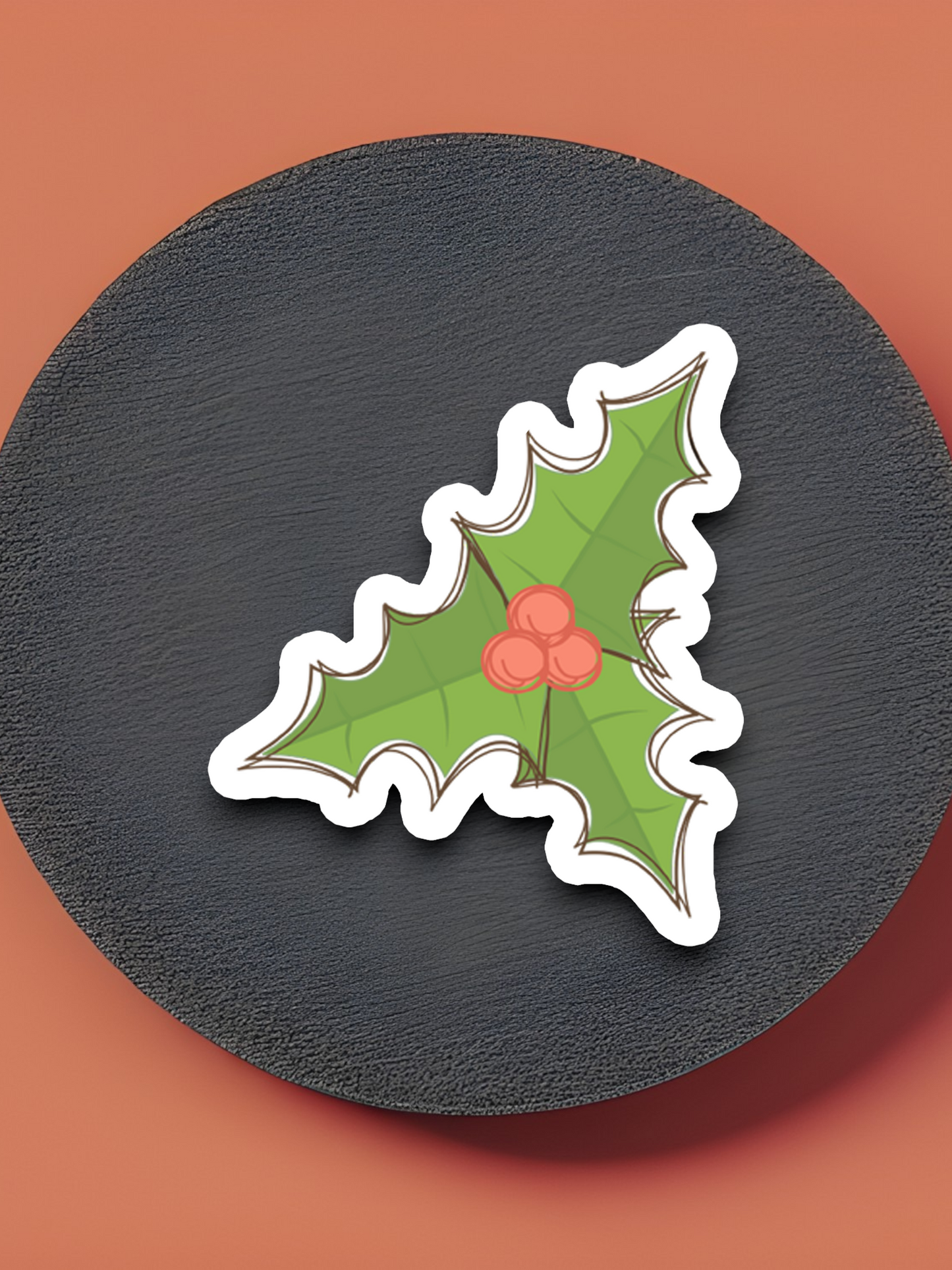 Christmas Mistletoe Sticker