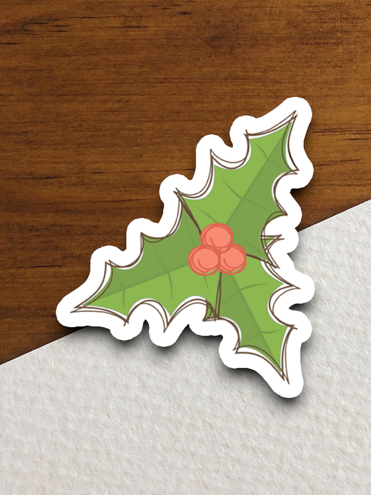 Christmas Mistletoe Sticker