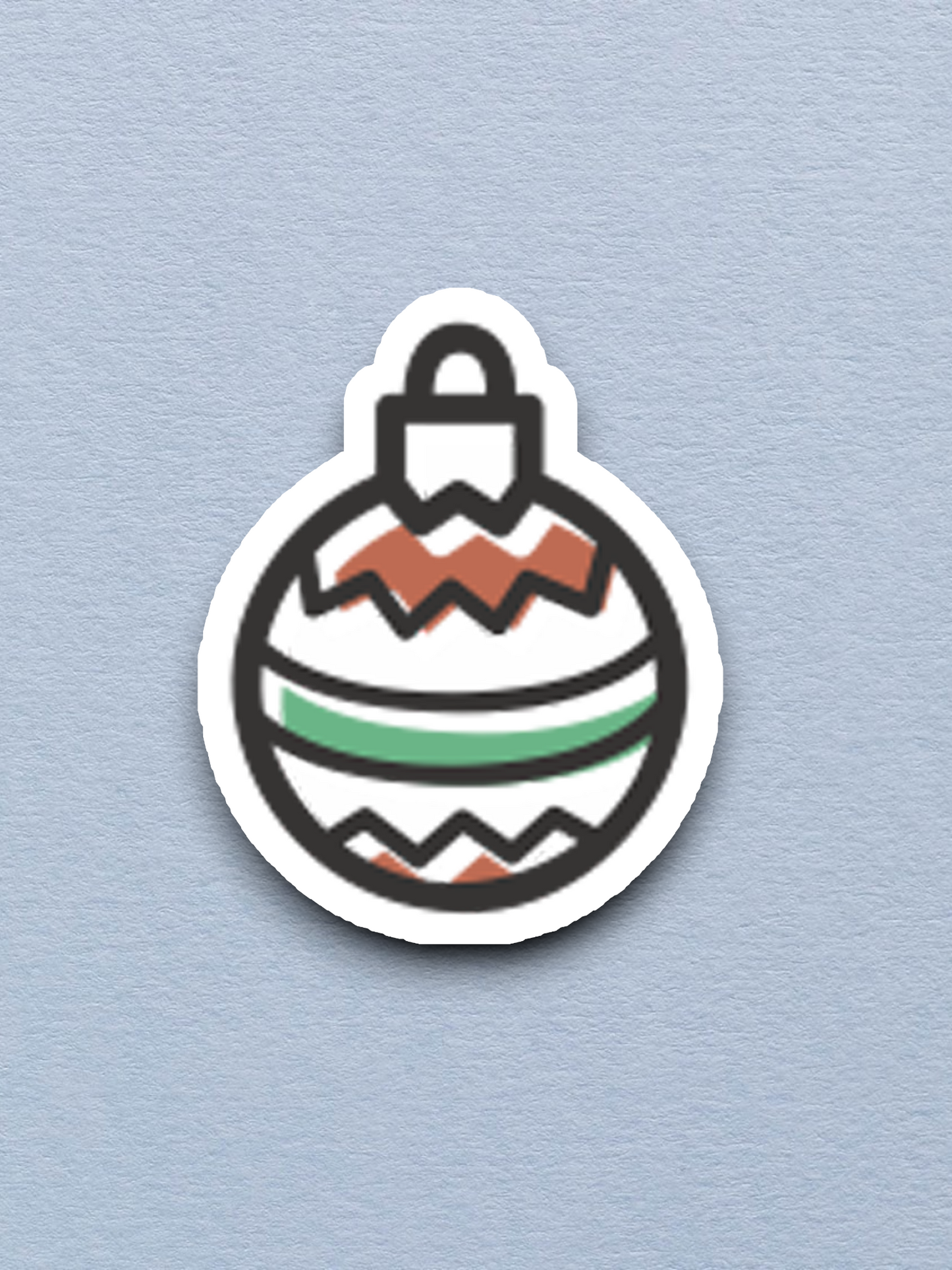 Christmas Ornament Sticker