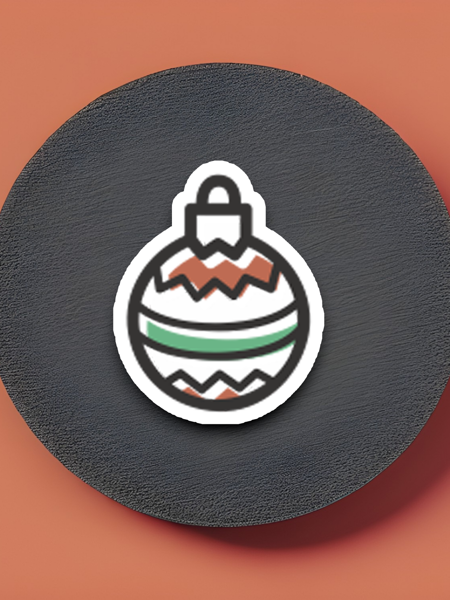 Christmas Ornament Sticker