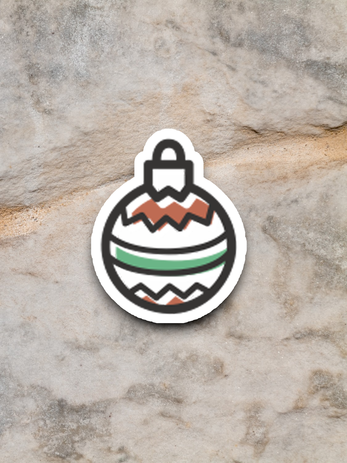 Christmas Ornament Sticker