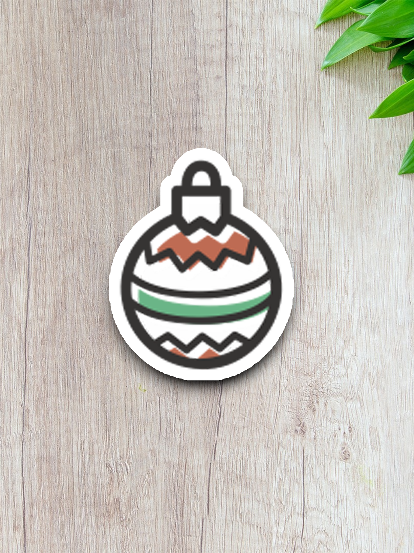 Christmas Ornament Sticker