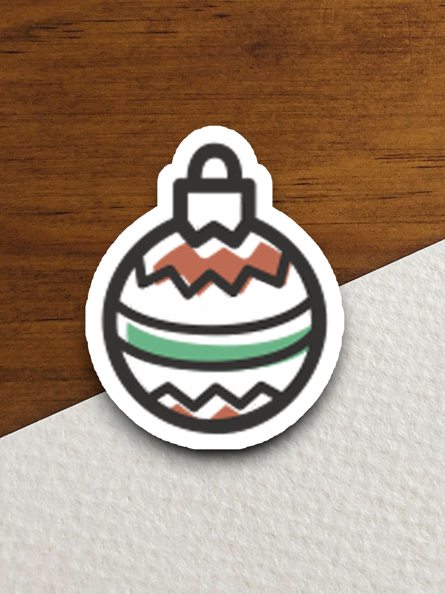 Christmas Ornament Sticker