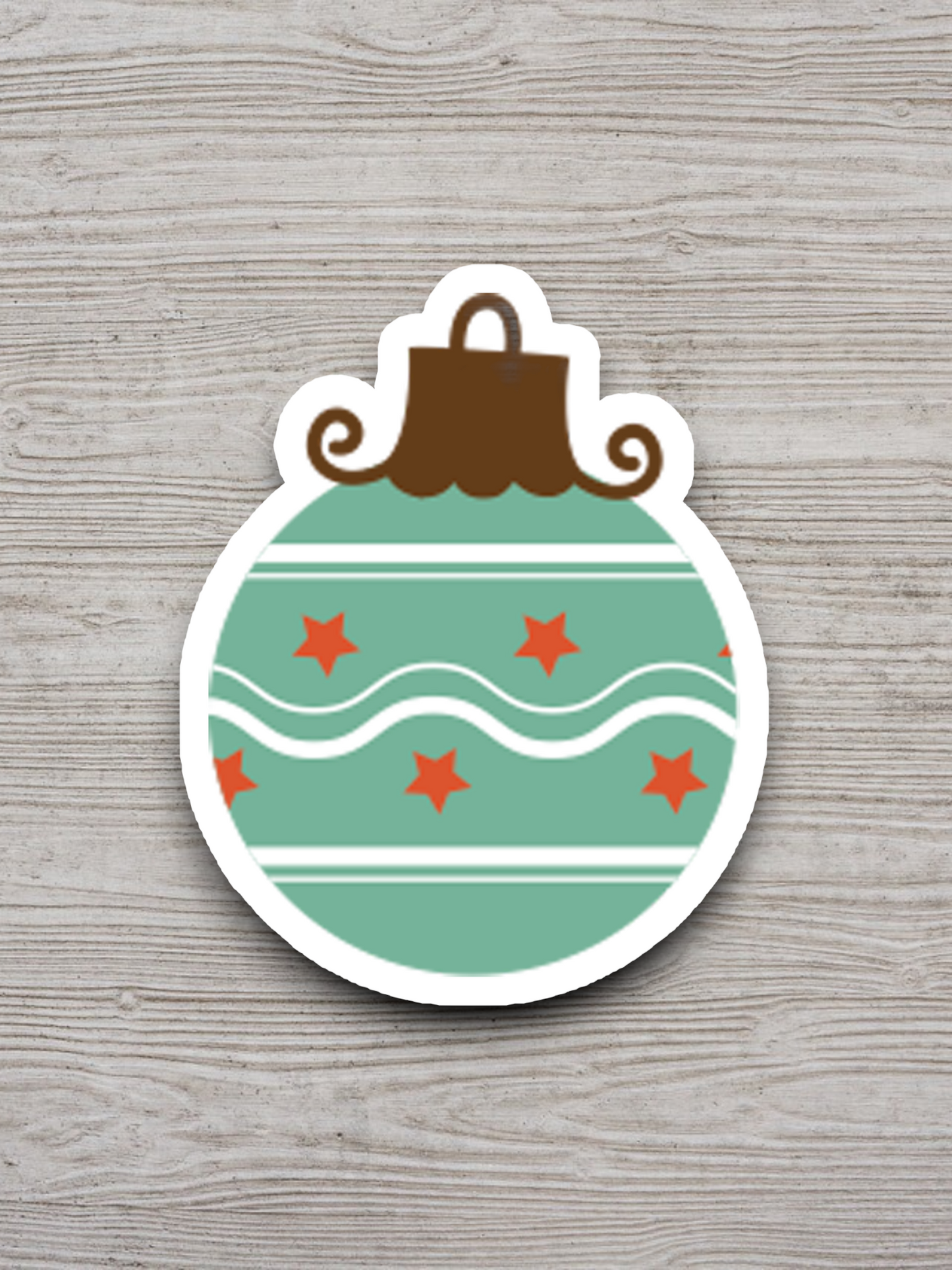 Christmas Ornament Sticker