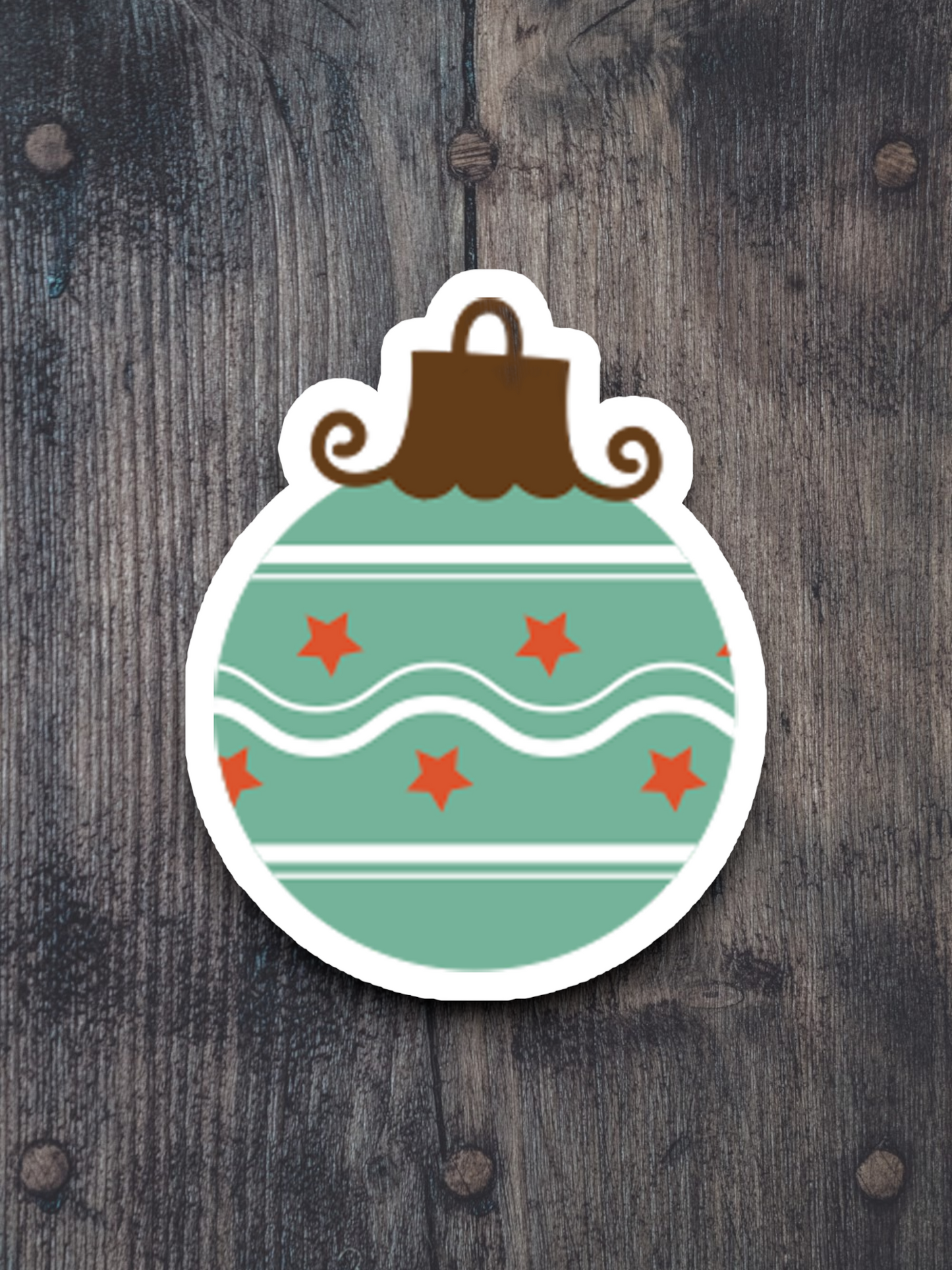 Christmas Ornament Sticker