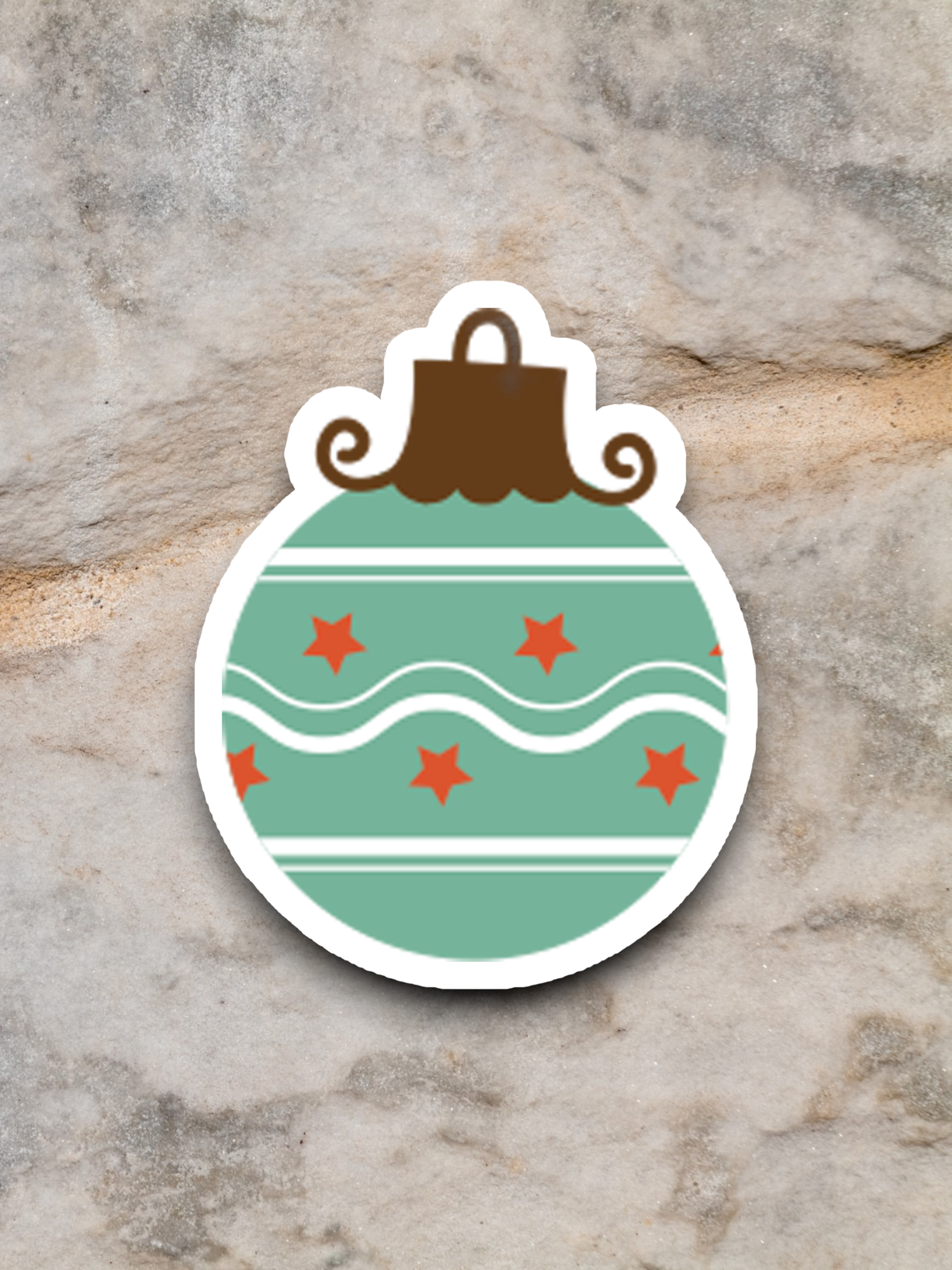 Christmas Ornament Sticker